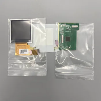 1 készlet 2,2 hüvelyk GBC LCD esetén Nagy fényerejű LCD képernyő a Gameboy COLOR-hoz hegesztés és héjvágás nélkül