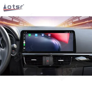 12,3 hüvelyk 128 GB Mazda CX-5 2013-2016 Android 10 autós sztereó rádió képernyővel Tesla rádiólejátszó Autó GPS navigációs fejegység