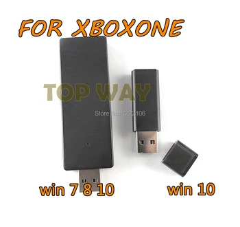 1PC Eredeti PC vezeték nélküli adapter USB vevőegység Microsoft XBOX ONE adapterhez Kontroller Windows 7/8/10 win10 laptopokhoz