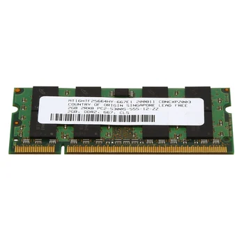 2GB DDR2 RAM Memória 667Mhz PC2 5300 Laptop Ram Memoria 1.8V 200PIN SODIMM Intel AMD