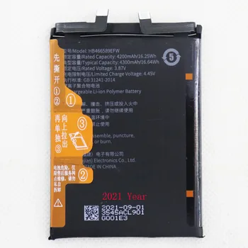 4300mAh HB466589EFW akkumulátor Huawei NZONE S7Pro mobiltelefon akkumulátorhoz