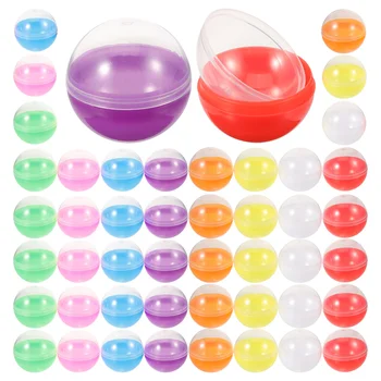 50 db gumi műanyag csomagoló labda üres kapszula golyók automata dekoráció cukorka tároló kijelző gumball
