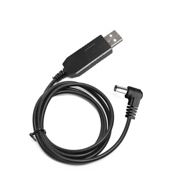 ABCD Walkie USB töltő UV-5R BF-UVB3 S9 R50 UV82 UVS9 jelzőfénnyel