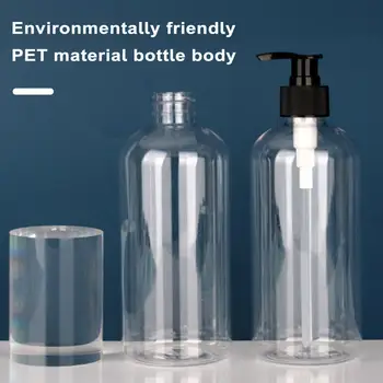 Alul kivitelű palackok adagolása Erős PET palackok folyadékok adagolásához Tartós Bpa-mentes pumpás palackok samponhoz
