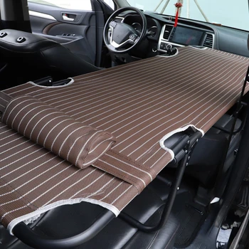 Autós utazóágy Automatikusan átalakított ágy Másodpilóta hálószoba Kemping Hordozható összecsukható hátsó ülés Utazóágy Autók Autó kiegészítők