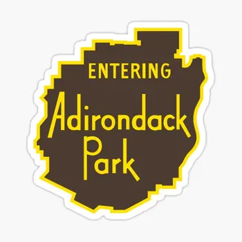 Belépés az Adirondack Park táblába Adironda 5PCS autómatricák ablakhoz Vicces lökhárító dekorációk Nappali matricák nyomtatása