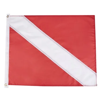 Búvárkodás zászló Hajó jelzés Zászló Snorkeling hajó Signal úszó zászló víz alatti búvárkodáshoz Szigonyozás