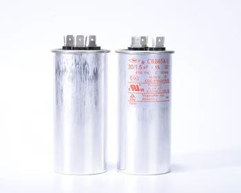 CBB65 25+2UF 450V Kondenzátor Légkondicionáló kondenzátor