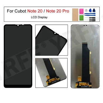 Cubot Note 20 Pro LCD kijelző érintőképernyős digitalizáló szerelvényhez Cubot Note20 Pro LCD képernyő cseréjéhez