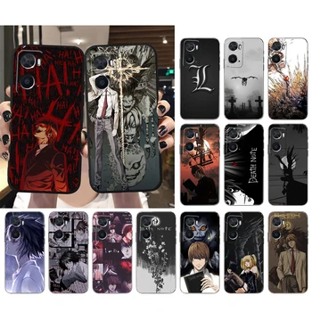 Death Note Anime telefontok OPPO-hoz A1k A52 A91 A55 A57 A32 A74 A54 A94 A35 A16 A53S A96 A17 A58 héj