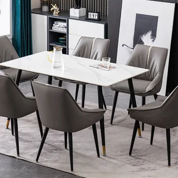 Designer Luxus étkezőszékek erkély Modern nappali Nordic Dining székek Accent Konyha Kanapék Salle Manger Otthoni bútorok