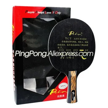 Eredeti Palio TCT asztalitenisz penge Carbon Titanium Speed Offensive Ti-Carbon ütő Fast Attack Ping Pong Bat Pat