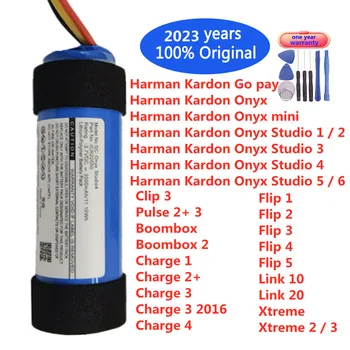Eredeti hangszóró akkumulátor Harman Kardon Onyx Studio 5 6 Go pay Mini JBL Boombox Xtreme Clip Pulse Charge Flip 4 3 2 1 Link 10 20