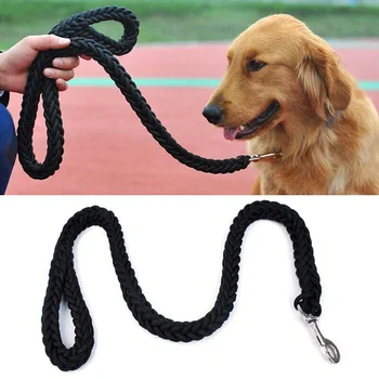 Erős kutya póráz fonott nylon kötél kisállat sétáltató póráz kis, közepes kutyák számára