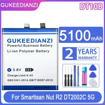 GUKEEDIANZI csere akkumulátor DT10B 5100mAh Smartisan Nut R2 5G / DT2002C