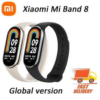 Globális verzió Xiaomi Mi Band 8 pulzusmérő véroxigén monitorozás 1.62