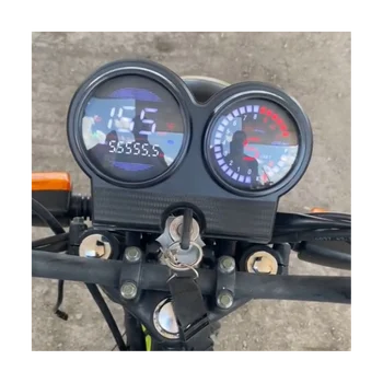 Honda CBZ125 AKT NKD125 motorkerékpár műszerhez Digitális kijelző szerelvény sebességmérő fordulatszámmérő Kilométer-számláló ÚJ