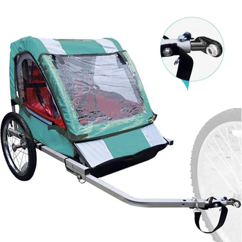 Kerékpár hátsó csomagtartók acél pótkocsi vonóhorog univerzális baba/kisállat autó vonóhorog összekötő csatlakozó hátsó fogasléc kerékpáros adapter