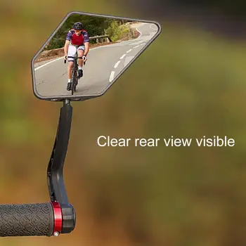  Kerékpár visszapillantó tükör széles tartományú reflektor robogó MTB országúti kerékpár hátsó látótükör kerékpáros biztonsági tükör kerékpár kiegészítők