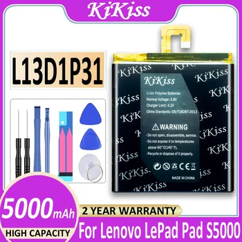 KiKiss akkumulátor L13D1P31 5000mAh Lenovo Pad A3500 S5000 S5000-H Tab 2 A7 A7-30 A7-10F A7-20F tabletta Li-ion polimer