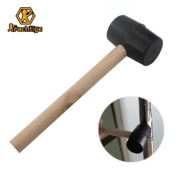 Krachtige 25cm kalapácsfogantyúk Thor kalapács gumi panel verő gumi kalapács fa ékszer eszköz
