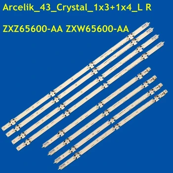 LED háttérvilágítású szalag Arcelik_43_Crystal_1x3+1x4_L R 057T43-C65 ZXZ65600-AA ZXW65600-AA 43VLX7730SP 43VLX5730 LC430EGQ-SMM3