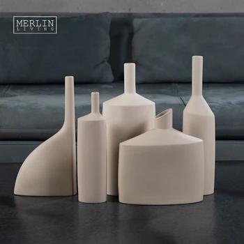 Merlin Living Nordic váza dekoráció Modern lakberendezés minimalista kerámia váza készlet váza otthoni dekorációhoz