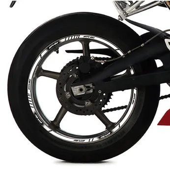 Motorkerékpár belső keréktárcsa matricák Kreatív felni fényvisszaverő dekoráció moto matricák felni fólia KAWASAKI ER-6F er6r