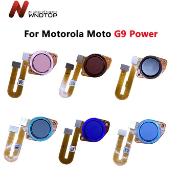 Motorola Moto G9 Power Home Button FingerPrint Touch ID érzékelő Flex kábel szalag XT2091-3, XT2091-4 gombgomb