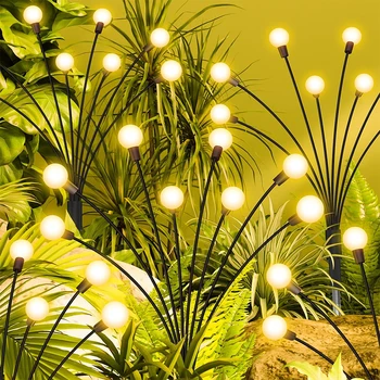 Napelemes kerti lámpák - Napelemes imbolygó fény, Napelemes kültéri lámpák, Napelemes kert dekoratív lámpák udvari terasz Pathway dekoráció