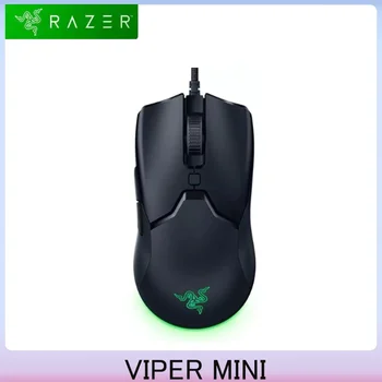 Orignal Razer Viper Mini vezetékes játékegér 61g ultrakönnyű kialakítás CHROMA RGB Light 8500 DPI RGB megvilágítás érzékelő egerek
