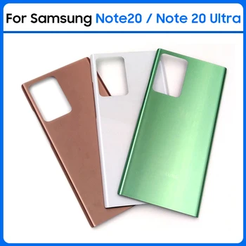 Samsung Galaxy Note20 / Note 20 Ultra N980 akkumulátorhoz Hátlap hátsó ajtó 3D üvegpanel ház tok Kamera üveg lencse Csere