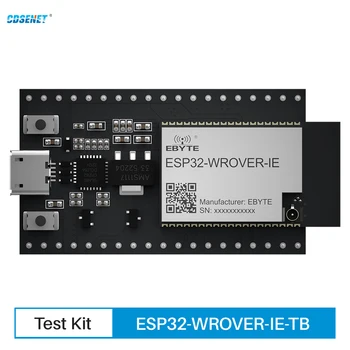 Tesztkészletek ESP32 WROVER 2.4G WIFI modul ESP32-D0WD-V3 CDSENET ESP32-WROVER-IE 20dbm 400m kétmagos mcu Soc Ipex hordható IoT