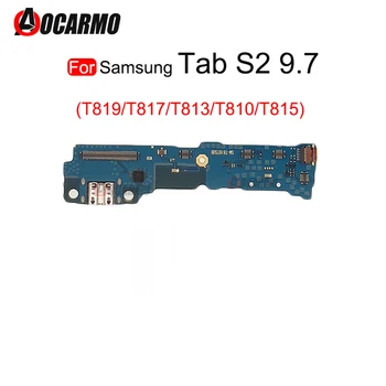 USB töltőport dokkoló és hangszóró hajlítható kábel Samsung Galaxy Tab S2 T817 T810 T813 T815 T819 cseréhez