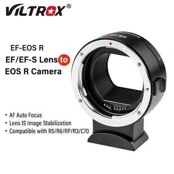 VILTROX EF-EOS R Canon EF-RF objektív adapter Auto Focus Full Frame Canon EOS RF bajonettes R RP R3 R5C R6 C70 R7 R10 fényképezőgéphez