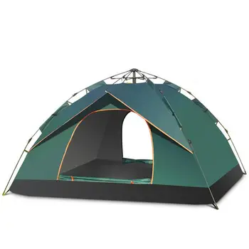 Vízálló sátor kempingezéshez 2 személyes azonnali automata könnyű sátor hordozható szélálló UV-védelem kirándulás Túrázás Pop Up sátor
