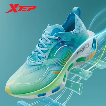 Xtep Reactive Coil 10.0 Pro futócipő férfi kopásálló légáteresztő sportcipő kényelmes párna tornacipő 977219110047
