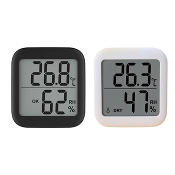  beltéri hőmérő Mini páratartalommérő mérő Digitális higrométer szoba hőmérő csepphajó