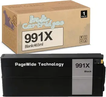 kompatibilis 991 x nagy kapacitású fekete tintapatronok cseréje HP 991A 991X-hez, PageWide Pro MFP 777z 772dn 750dw 774dn 779dn
