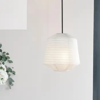 minimalista lámpabúra szerelvény Boho papír lámpaernyő bárhoz Teaszoba hálószoba