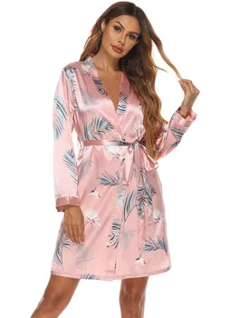 Éjszakai viselet nőknek Hálóruha Éjszakai ruha Pizsama Társalgóruha Fürdőköpeny Strandruhák Pizsama Femme Női ruhák Vestidos