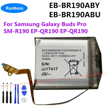 Új EB-BR190ABY EB-BR190ABU 472mAh csereakkumulátor Samsung Galaxy Buds Pro SM-R190 EP-QR190 EP-QR190 fülhallgató akkumulátorokhoz